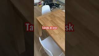 Montaggio tavolo e sedie della jysk jimin jiski wissem1motivation music ikea [upl. by Hael762]