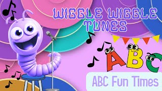 FUN Way to Learn the Alphabet with Wiggle Wiggle Tunes [upl. by Haye]