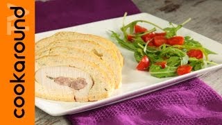 Arrosto di tacchino farcito  Tutorial ricetta [upl. by Materse]