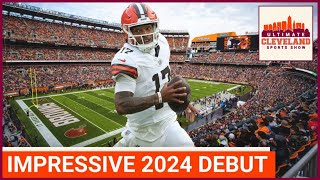 Does DTR have the edge over Tyler Huntley for the Cleveland Browns QB3 job after showing out vs GB [upl. by Llewsor671]