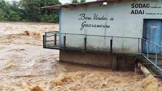 Barragem de Guaramirim SC 04102023 [upl. by Watters]