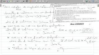 correction devoir n1 2 bac sp partie 1 [upl. by Bohman]