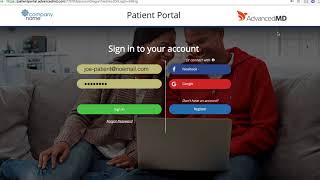 Patient Payment Center  AdvancedMD ePayments [upl. by Amalia987]