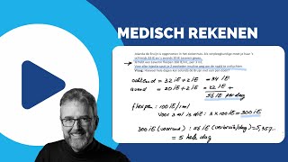 Medisch rekenen  Medicatie IE  gevorderd [upl. by Holbrooke577]