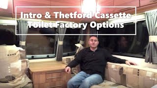 Thetford Cassette Toilet Factory Options Demonstration amp Channel Intro [upl. by Clarissa]