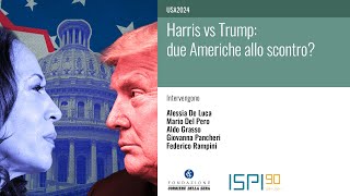 HARRIS VS TRUMP DUE AMERICHE ALLO SCONTRO [upl. by Ijuy]