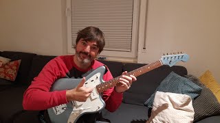 Fender vintera 60s jazzmaster deluxe review with shoegaze So far the best jazzmaster [upl. by Nevur974]