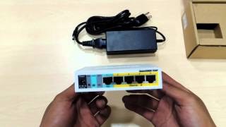 SYS2UCOM  แกะกล่อง MikroTik RB750UP  PoE Compact Router 5Port Ethernet [upl. by Kcirddor344]