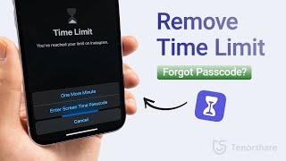 How to Remove Time Limit on iPhone without Passcode If Forgot 2023 [upl. by Eannaj]