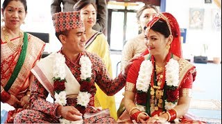 Anish Weds Renu Nepali Wedding Highlights UK [upl. by Anitap508]