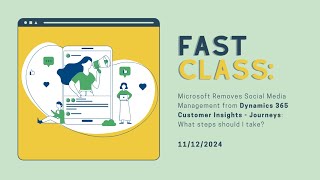 Microsoft removes social posting from Dynamics 365 Customer Insights  Journeys [upl. by Dilisio]