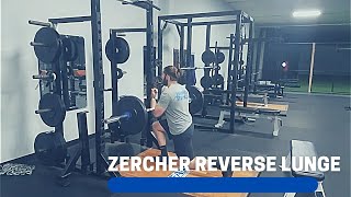 Zercher Reverse Lunge [upl. by Sharyl]