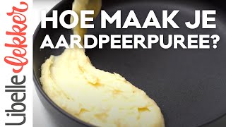 Hoe maak je aardpeerpuree [upl. by Anaeerb343]