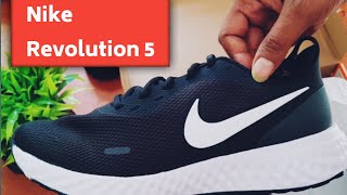 Nike Revolution 5 shoes Unboxing l Techno Tube [upl. by Nakre]