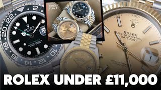 Four Rolex watches UNDER £11k [upl. by Ojela]