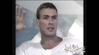 Jean Claude Van Damme  Interview Hollywood Stuntmakers 1 1991 [upl. by Appolonia]