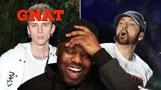 HE Diss MGK Again Eminem  GNAT Reaction [upl. by Eanat33]