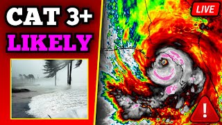 Hurricane Helene HOURS Before Landfall Producing Damage Live Coverage [upl. by Scevor274]