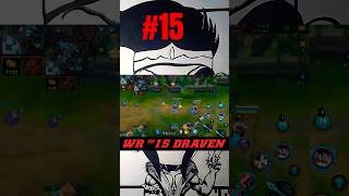 draven wildrift wildriftgameplay wildriftphilipines wildrifthighlights wildriftbestmoments yt [upl. by Esaertal]