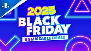 PlayStation’s Black Friday Deals 2023  PS Store Black Friday Sale [upl. by Koffman]