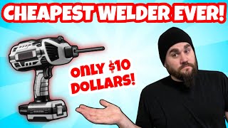 TESTING THE WORLDS CHEAPEST WELDER Only 10 dollars [upl. by Uyr]