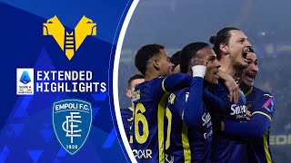 Hellas Verona vs Empoli Extended Highlights  Serie A  CBS Sports Golazo [upl. by Tonie]