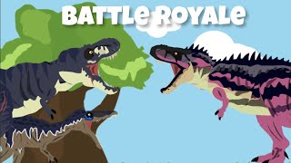 TARBOSAURES VS BARYONYX VS TREX DOE DinoManiaYT [upl. by Aubine]