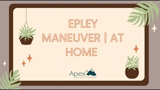 How to Perform the Epley Maneuver at Home [upl. by Goodspeed]