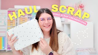 HAUL SCRAPBOOKING  Je vous emmène à la Feria Scrap Crea amp Decora [upl. by Fugazy]