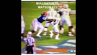 DL BULLGATOR  Desmond Watson 21 PERFORMING A DEATH ROLL ON USF Enter at your own risk ⛔️ ⚠️ [upl. by Vivica]