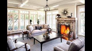 22 Most EyeCatching Sunrooms With Fireplaces [upl. by Eldrida51]