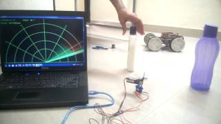 Radar using Arduino amp Processing [upl. by Achorn]