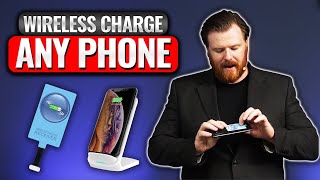 How to Add Wireless Charging to Any Android or iPhone Smartphone [upl. by Merkle]