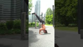 HOW TO BENT ARM HANDSTAND PRESS  CALISTHENICS GUIDE [upl. by Ameh]