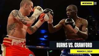 FULL FIGHT  Ricky Burns vs Terence Crawford DAZN REWIND [upl. by Adlesirc]