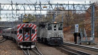 Railfanning the Thanksgiving Eve Extras  New HavenState Street 11222023 [upl. by Alik480]