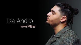 Isa – Andro lyrics  sonnaya lunnaya  Russian Lyrics With Bangla translation  Muzic Store [upl. by Natal70]