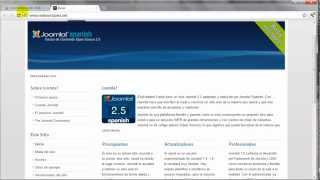 Administración de Plantillas en Joomla 25 [upl. by Caesaria]