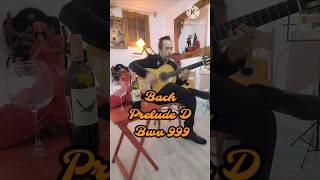 Bach Prelude D BWV 999 classicalguitar bach classicmusic guitarist flamencoguitar [upl. by Sacttler]