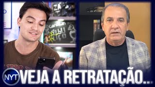 Felipe Neto aparece em vídeo se retratando do que disse sobre Silas Malafaia confira [upl. by Aihsenot]