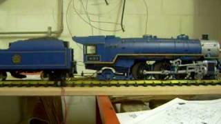 GScale Aristocraft Pacific Blue Comet [upl. by Ennovyhs]