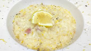 risotto cremoso al limone [upl. by Schnur]