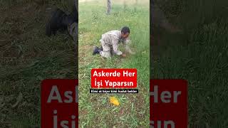 Ot Biçen Askerin Hızı Alkış Topladı 👏 [upl. by Aciraj]