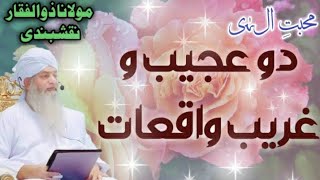 ek khubsurat waqia  do ajeeb o gareeb waqiat  peer zulfiqar naqshbandi hafizahullah [upl. by Giguere]