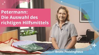 Petermann Die Auswahl des richtigen Hilfsmittels  ELearning Fortbildung für die Pflege [upl. by Ayanahs66]