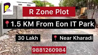 R zone Plot Near Kharadi Eon IT Park  Best Investment  Property Virtual Tour [upl. by Nnylrac]