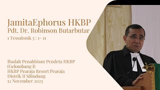 Jamita Ephorus HKBP Pdt Dr Robinson Butarbutar [upl. by Ilse]