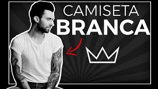 16 maneiras diferentes de usar uma CAMISETA BRANCA  MODA MASCULINA [upl. by Ytnom]