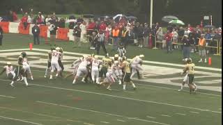 Bergen Catholic vs St Joes BCs Johnson finishes drive with 3yard TD run [upl. by Poree189]