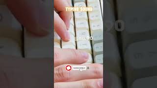 ASMR Keyboard Typing asmr satisfying shorts [upl. by Tannenbaum]